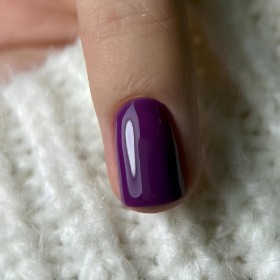 Gel Polish 017 DARK, esmalte semipermanente berengena, 6 ml