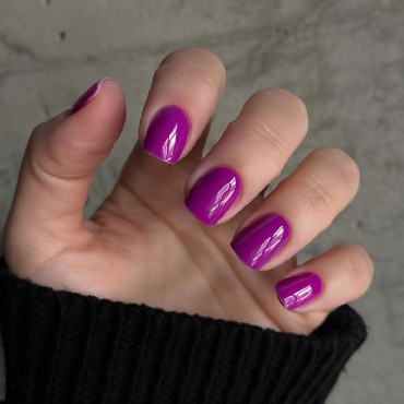 Gel Polish 018 DARK, esmalte semipermanente morado, 10 ml