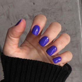 Gel Polish 020 DARK, esmalte semipermanente azul eléctrico, 6 ml