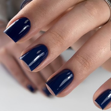 Gel Polish 023 DARK, esmalte semipermanente azul marino oscuro, 6 ml