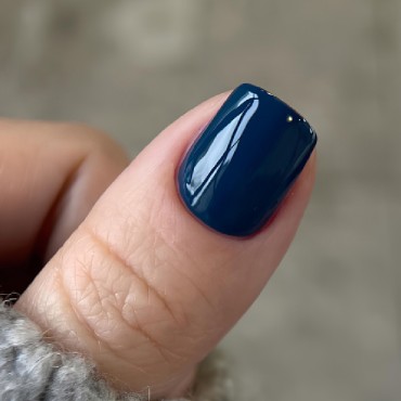 Gel Polish 024 DARK, esmalte semipermanente azul índigo, 6 ml
