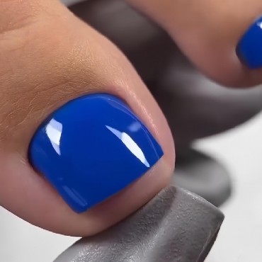 Gel Polish 025 DARK, esmalte semipermanente azul real oscuro, 6 ml