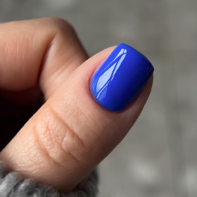 Gel Polish 026 DARK, esmalte semipermanente azul real, 6 ml