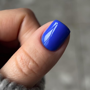 Gel Polish 026 DARK, esmalte semipermanente azul real, 6 ml