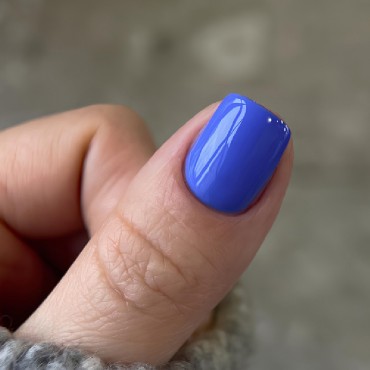 Gel Polish 028 DARK, esmalte semipermanente azul vivo, 6 ml