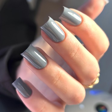 Gel Polish 029 DARK, esmalte semipermanente gris azulado, 6 ml