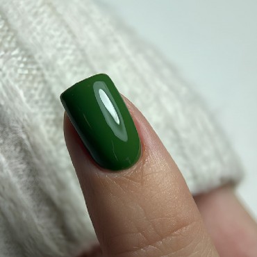 Gel Polish 035 DARK, esmalte semipermanente verde botella, 6 ml
