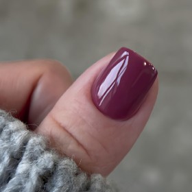Gel Polish 043 DARK, esmalte semipermanente frambuesa oscuro, 6 ml