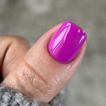 Gel Polish 046 DARK, esmalte semipermanente lila intenso, 6 ml