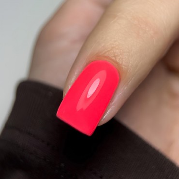 Gel Polish 051 DARK, esmalte semipermanente coral neón, 6 ml