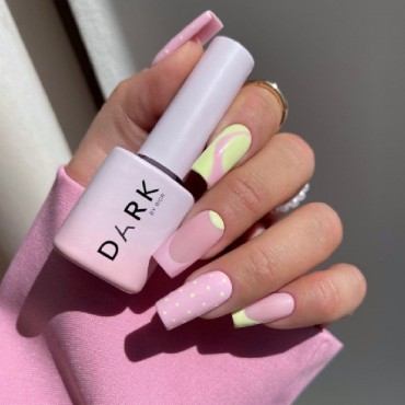 Gel Polish 058 DARK, esmalte semipermanente lila claro, 6 ml