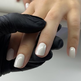Gel Polish 062 DARK, esmalte semipermanente beige grisáceo claro, 6 ml