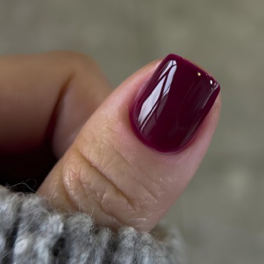 Gel Polish 079 DARK, esmalte semipermanente granate, 6 ml