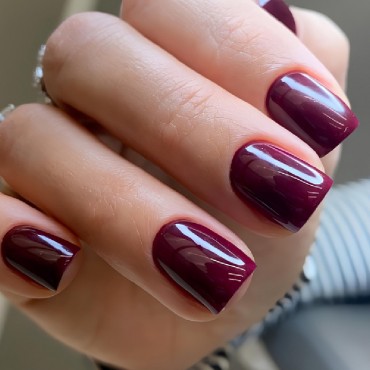 Gel Polish 080 DARK, esmalte semipermanente granate oscuro, 6 ml