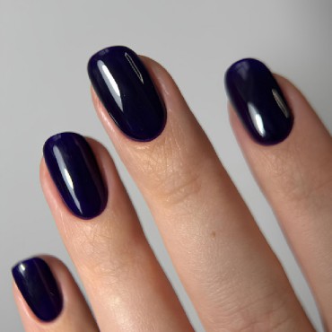Gel Polish 082 DARK, esmalte semipermanente berenjena muy oscuro, 6 ml