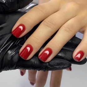 Gel Polish 085 DARK, esmalte semipermanente rojo frambuesa, 6 ml