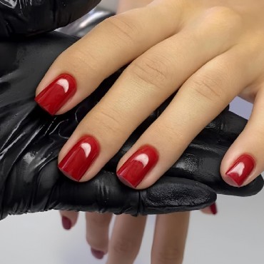 Gel Polish 085 DARK, esmalte semipermanente rojo frambuesa, 6 ml