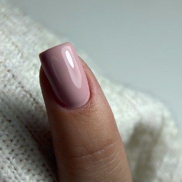 Gel Polish 091 DARK, esmalte semipermanente rosa apagado, 6 ml