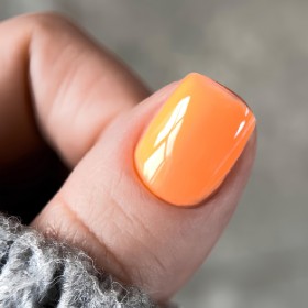 Gel Polish 103 DARK, esmalte semipermanente naranja neón, 6 ml