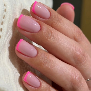 Gel Polish 108 DARK, esmalte semipermanente rosa neón, 6 ml