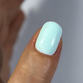 Gel Polish 116 DARK, esmalte semipermanente azul menta, 6 ml
