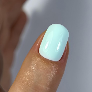 Gel Polish 116 DARK, esmalte semipermanente azul menta, 6 ml