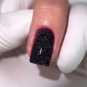 Gel Polish Flash 10 DARK, esmalte reflectante violeta oscuro, 10 ml