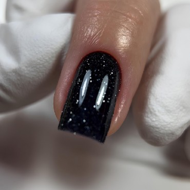 Gel Polish Flash 11 DARK, esmalte reflectante azul oscuro, 10 ml