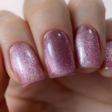 Gel Polish Cat Eye 03 DARK, esmalte semipermanente rosa, 10 ml