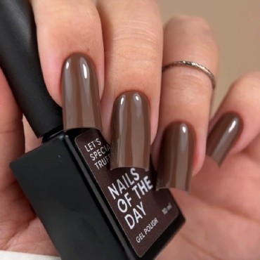 Gel Polish Truffle 014 NAILSOFTHEDAY, esmalte semipermanente chocolate, 10 ml