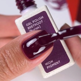 Gel Polish Beetroot 376 NAILSOFTHEDAY, esmalte semipermanente remolacha, 10 ml