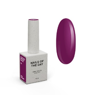 Gel Polish Beetroot 376 NAILSOFTHEDAY, esmalte semipermanente remolacha, 10 ml