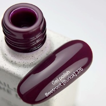 Gel Polish Beetroot 376 NAILSOFTHEDAY, esmalte semipermanente remolacha, 10 ml