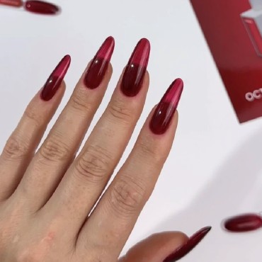 Gel Polish Terroir NAILSOFTHEDAY, esmalte semipermanente vitral color vino, 10 ml