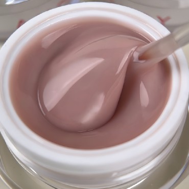 Thixotropic Mousse Gel 03 Amokey DE LA RO, gel constructor de color nude, 15 gr