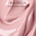 Thixotropic Mousse Gel 04 Amokey DE LA RO, gel constructor de color rosa, 15 gr