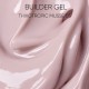 Thixotropic Mousse Gel 05 Amokey DE LA RO, gel constructor de color beige rosado, 15 gr