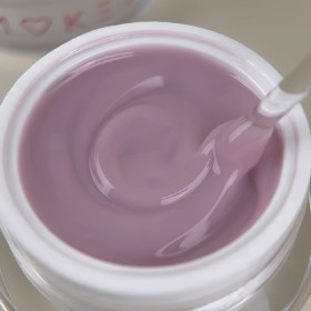 Thixotropic Mousse Gel 06 Amokey DE LA RO, gel constructor de color violeta empolvada, 15 gr