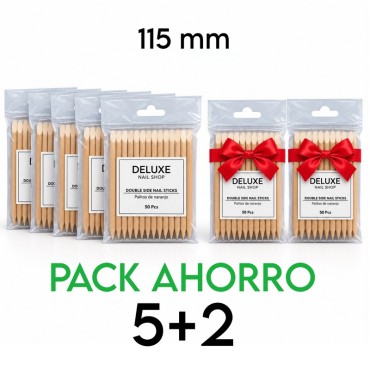 PACK AHORRO - 7 paquetes de Palitos de naranjo 11,5 cm, 350 uds (1,50 €/100 uds)