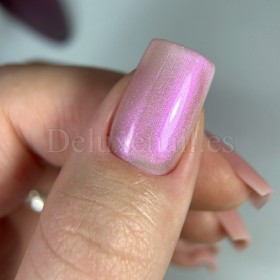 Gel Polish 142 DARK, esmalte semipermanente rosa perlado, 6 ml