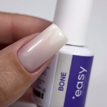 Cover Top Bone EASY, top sin pegajosidad de color blanco marfil, 15 ml