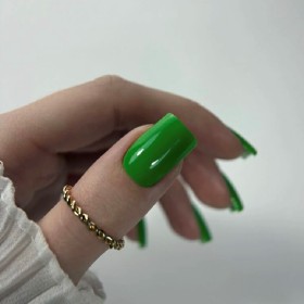 Gel Polish Green 249 NAILSOFTHEDAY, esmalte semipermanente verde, 10 ml