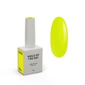 Gel Polish Lemon 229 NAILSOFTHEDAY, esmalte semipermanente amarillo neón, 10 ml