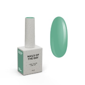 Gel Polish Olive 341 NAILSOFTHEDAY, esmalte semipermanente verde oliva, 10 ml
