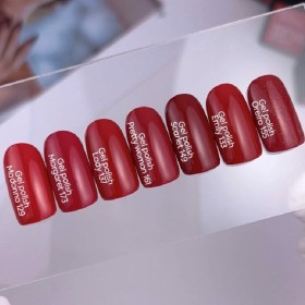 Gel Polish Scarlet 149 NAILSOFTHEDAY, esmalte semipermanente marsala, 10 ml