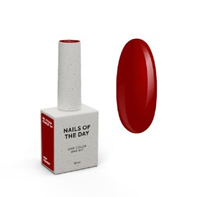 Gel Polish Scarlet 149 NAILSOFTHEDAY, esmalte semipermanente marsala, 10 ml