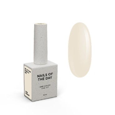 Gel Polish Vanilla 085 NAILSOFTHEDAY, esmalte semipermanente vainilla, 10 ml