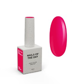 Gel Polish Viva Magenta 177 NAILSOFTHEDAY, esmalte semipermanente rosa magenta, 10 ml