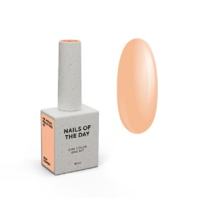 Gel Polish Peach Fuzz 181 NAILSOFTHEDAY, esmalte semipermanente melocotón, 10 ml