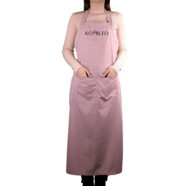 Delantal largo Komilfo, Rosa